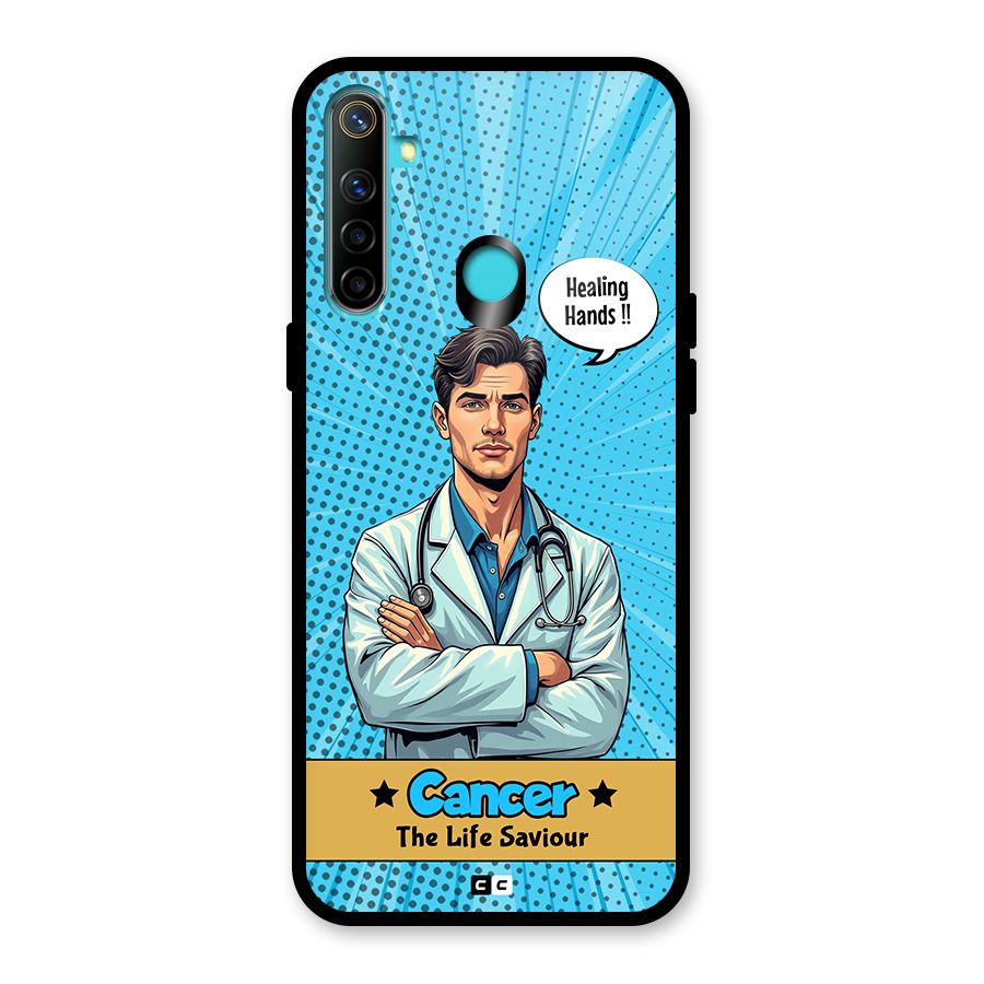 Saviour Cancer Glass Back Case for Realme Narzo 10
