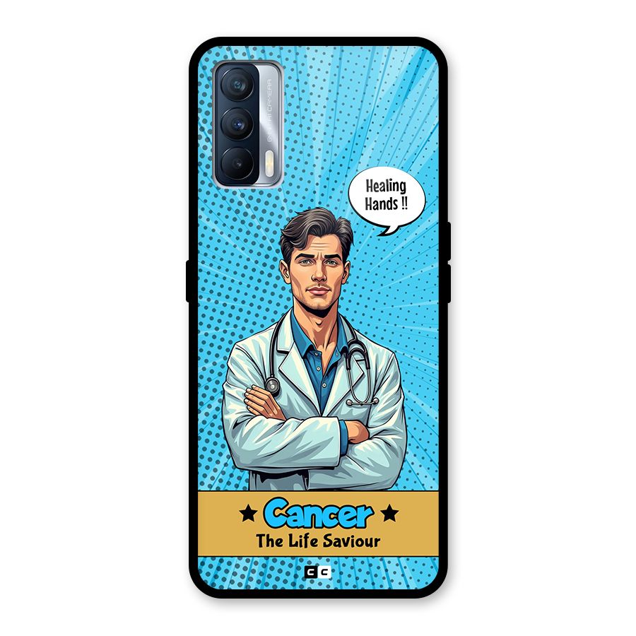 Saviour Cancer Glass Back Case for Realme X7