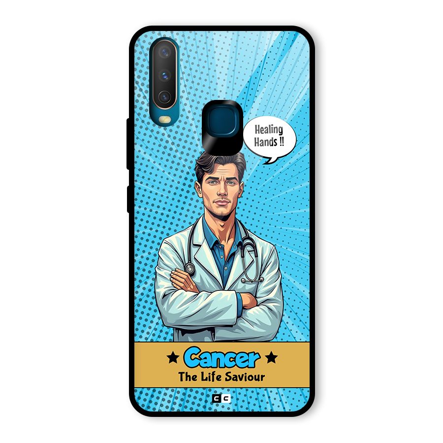 Saviour Cancer Glass Back Case for Vivo U10