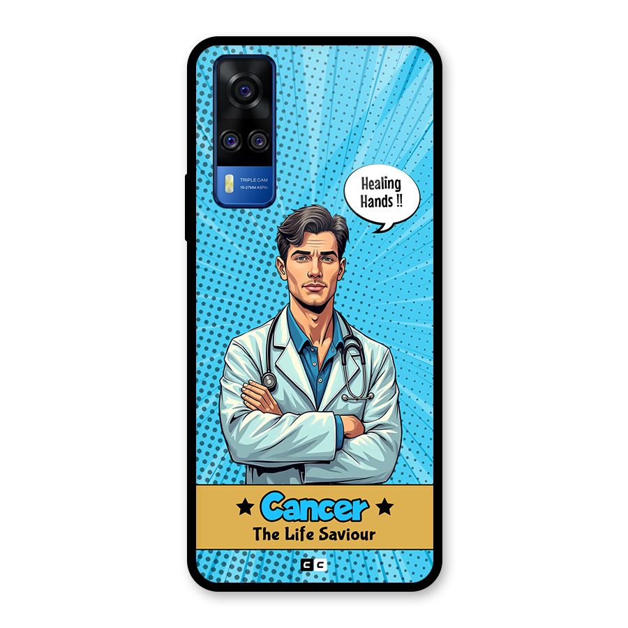 Saviour Cancer Glass Back Case for Vivo Y51