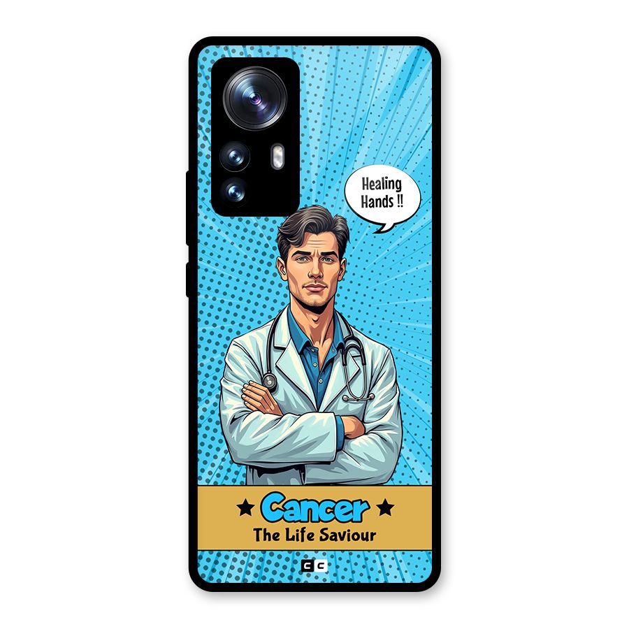 Saviour Cancer Glass Back Case for Xiaomi 12 Pro