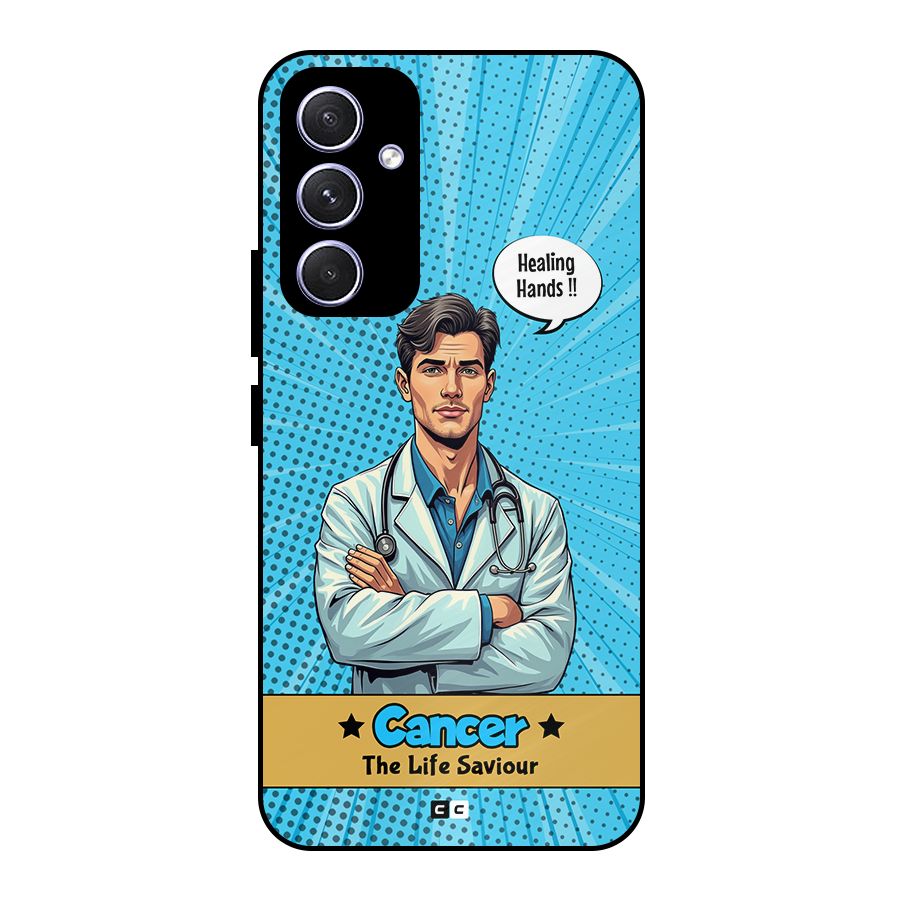 Saviour Cancer Metal Back Case for Galaxy A54