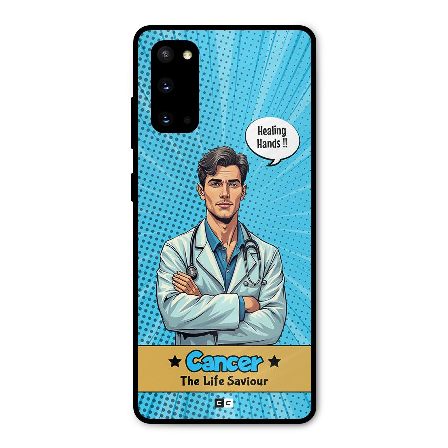 Saviour Cancer Metal Back Case for Galaxy S20