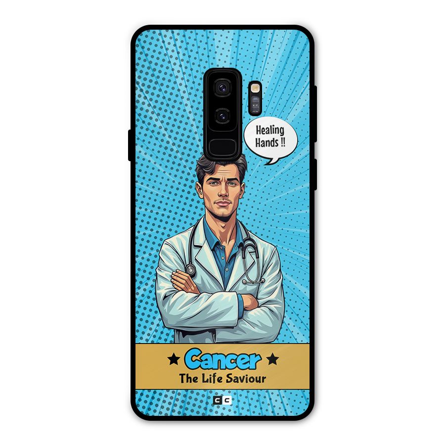 Saviour Cancer Metal Back Case for Galaxy S9 Plus
