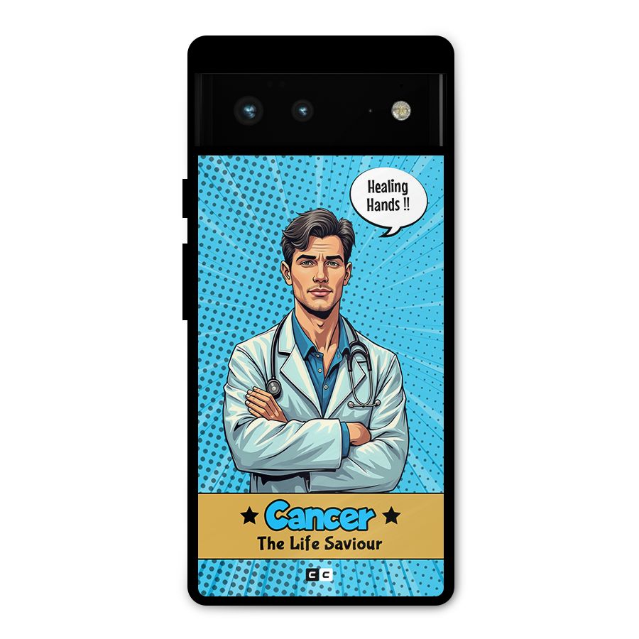 Saviour Cancer Metal Back Case for Google Pixel 6