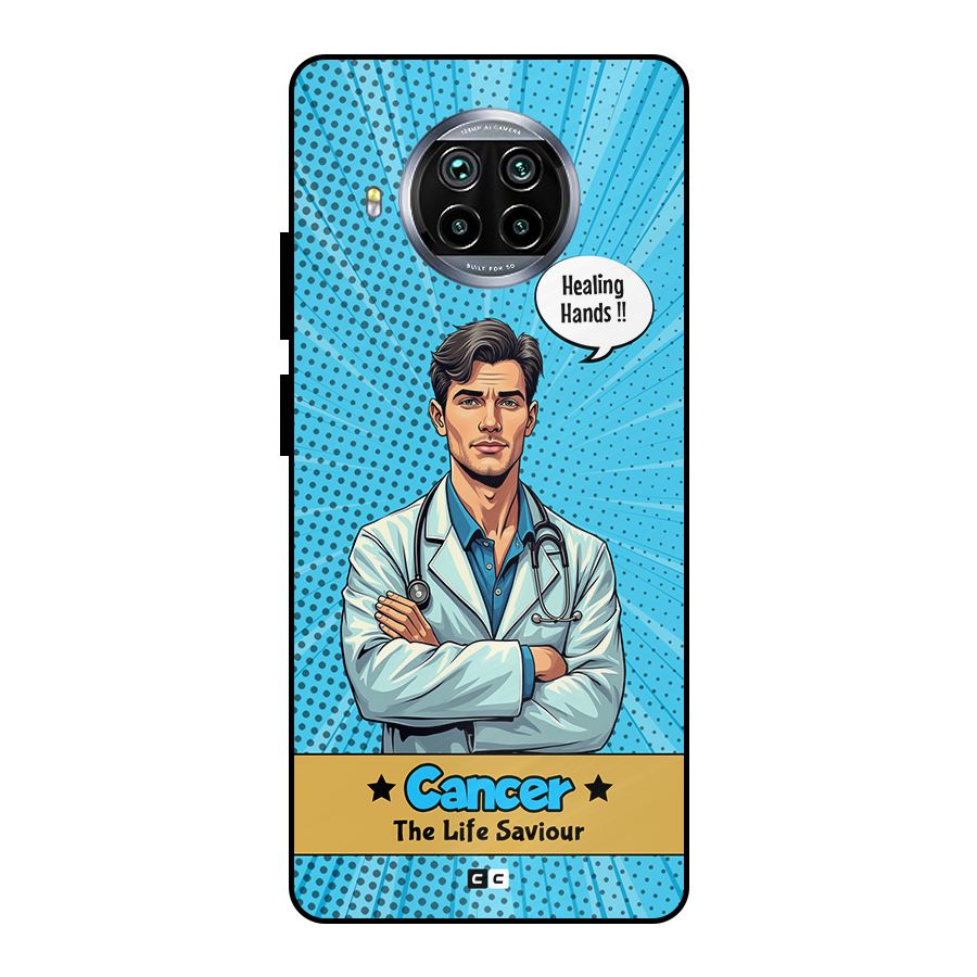 Saviour Cancer Metal Back Case for Mi 10i