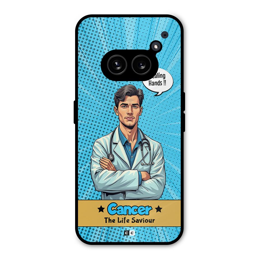 Saviour Cancer Metal Back Case for Nothing Phone 2a