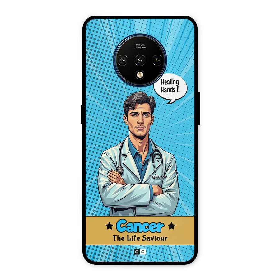 Saviour Cancer Metal Back Case for OnePlus 7T