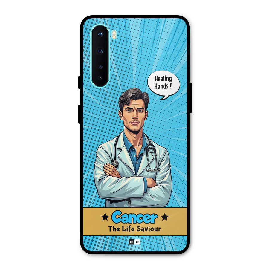 Saviour Cancer Metal Back Case for OnePlus Nord