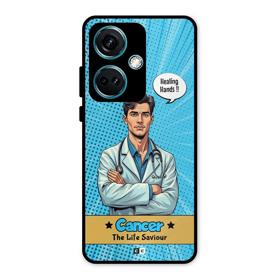 Saviour Cancer Metal Back Case for OnePlus Nord CE 3 5G