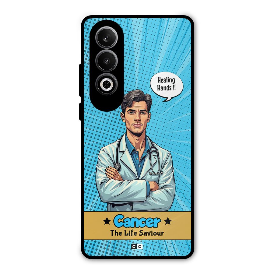 Saviour Cancer Metal Back Case for OnePlus Nord CE4