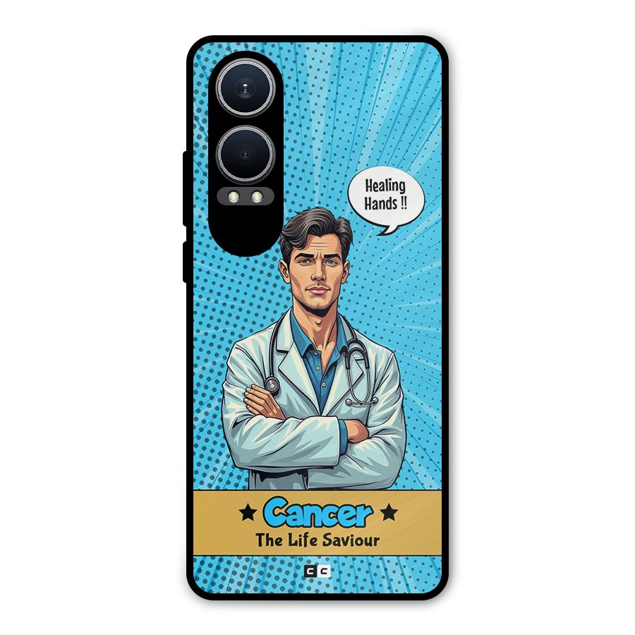Saviour Cancer Metal Back Case for OnePlus Nord CE4 Lite