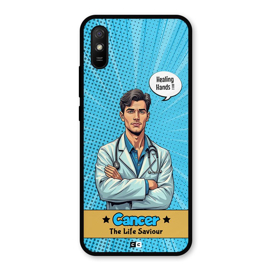 Saviour Cancer Metal Back Case for Redmi 9i