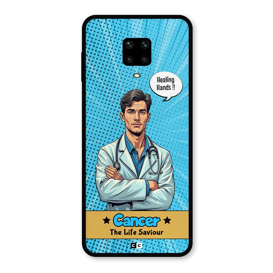 Saviour Cancer Metal Back Case for Redmi Note 9 Pro Max