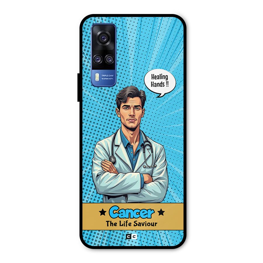 Saviour Cancer Metal Back Case for Vivo Y31