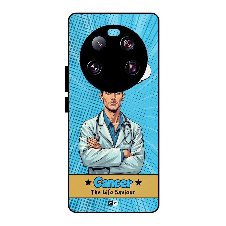 Saviour Cancer Metal Back Case for Xiaomi 13 Ultra