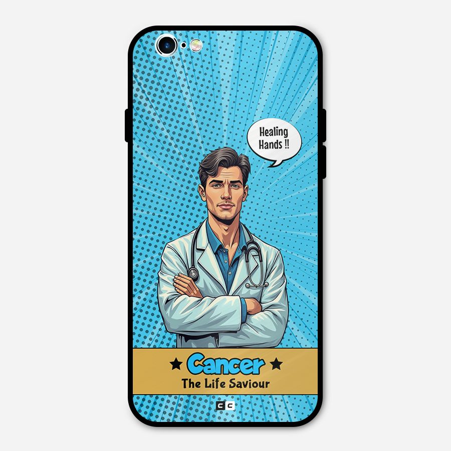 Saviour Cancer Metal Back Case for iPhone 6 6s