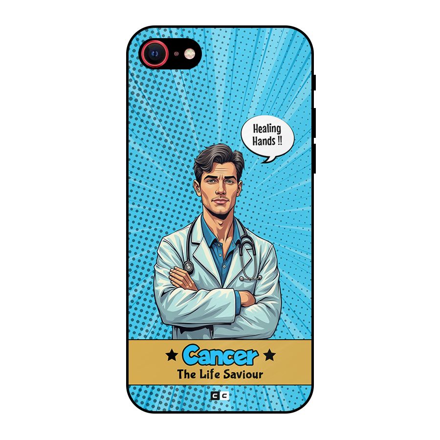 Saviour Cancer Metal Back Case for iPhone 7