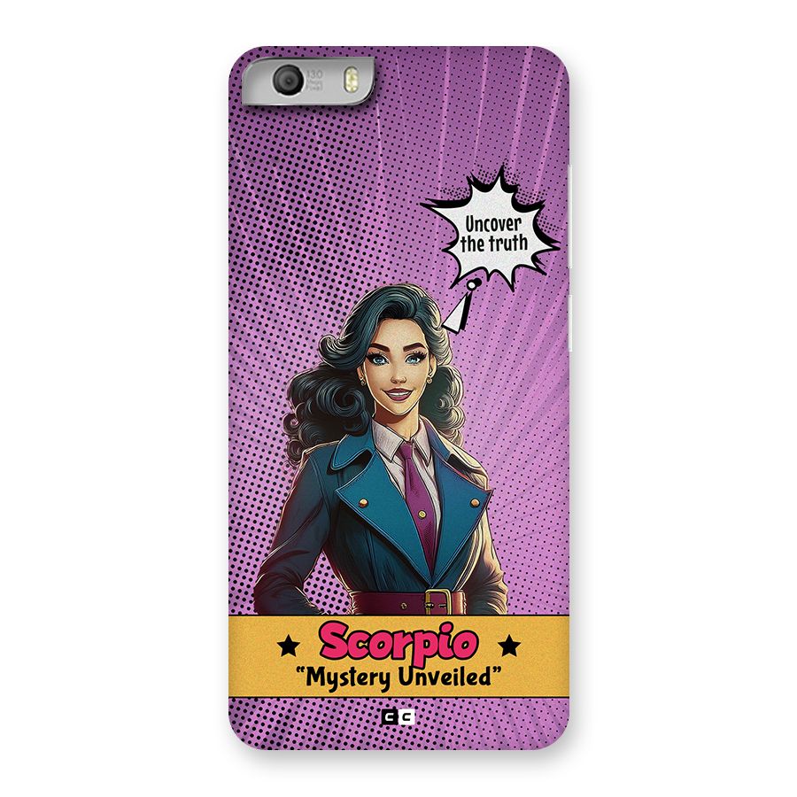 Scorpio Mystery Back Case for Canvas Knight 2