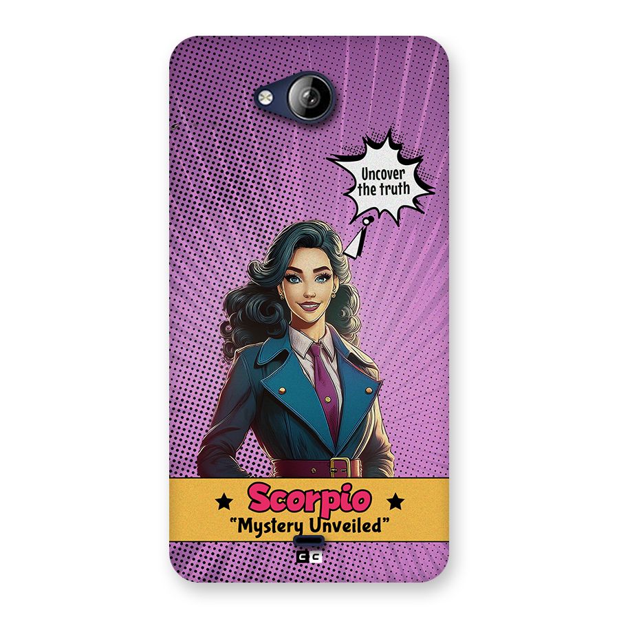 Scorpio Mystery Back Case for Canvas Play Q355