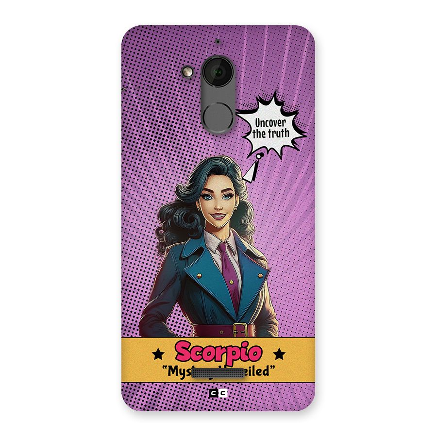 Scorpio Mystery Back Case for Coolpad Note 5