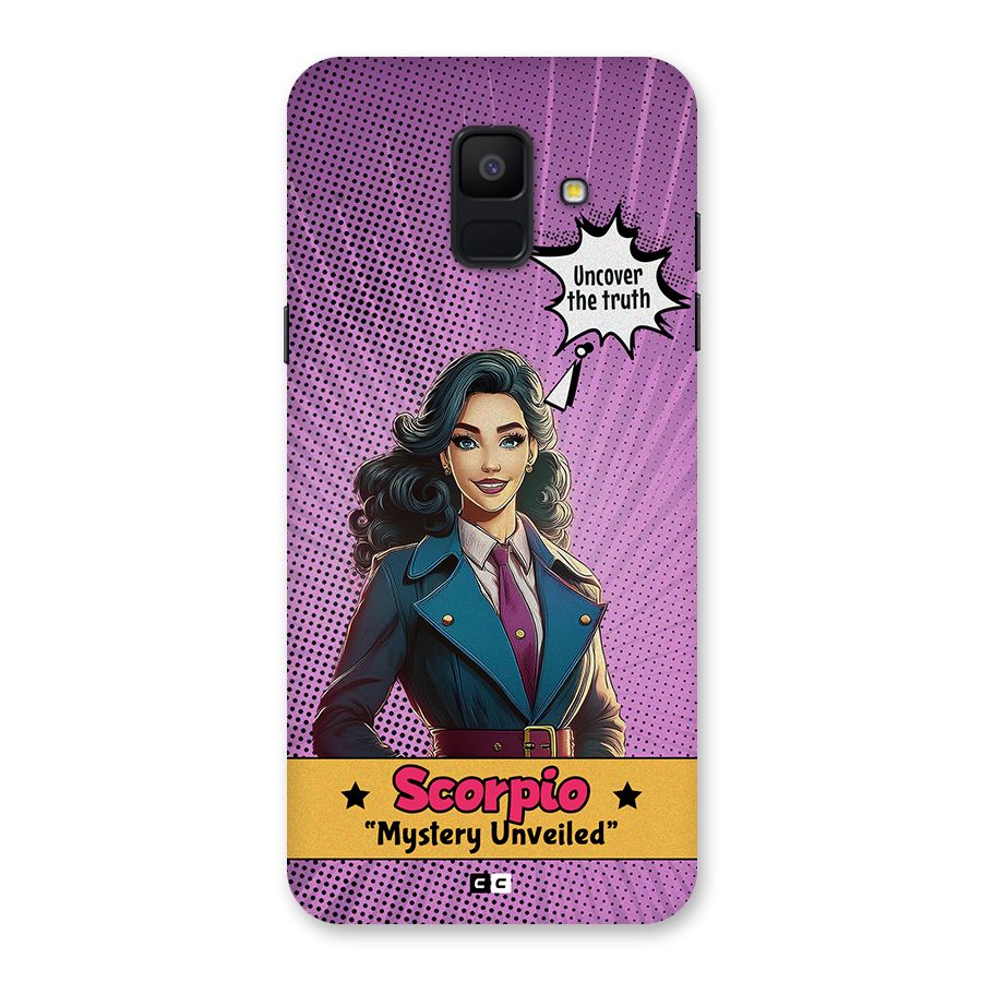 Scorpio Mystery Back Case for Galaxy A6 (2018)