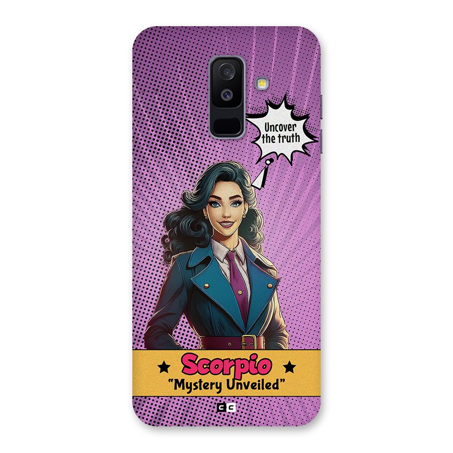 Scorpio Mystery Back Case for Galaxy A6 Plus