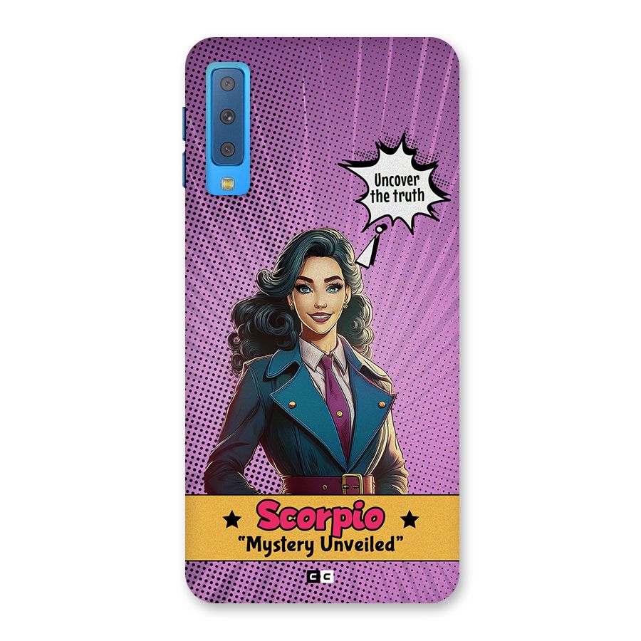 Scorpio Mystery Back Case for Galaxy A7 (2018)