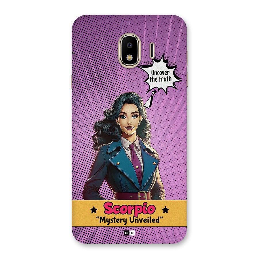 Scorpio Mystery Back Case for Galaxy J4