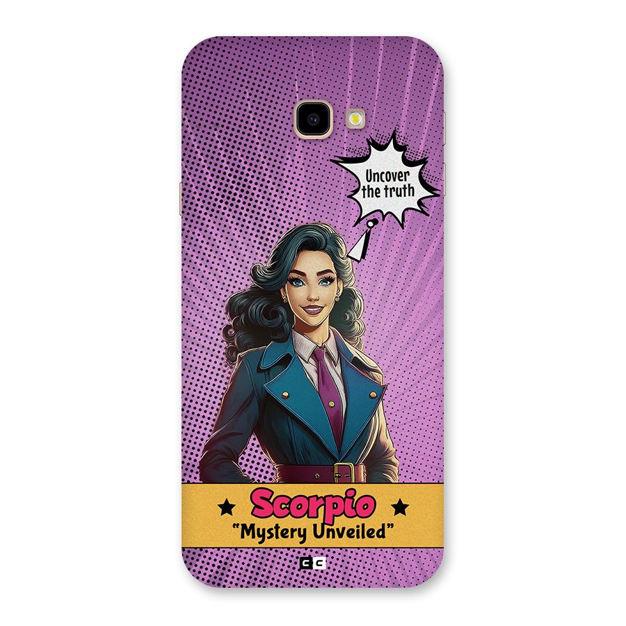Scorpio Mystery Back Case for Galaxy J4 Plus