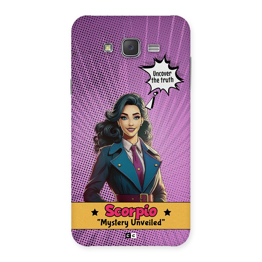 Scorpio Mystery Back Case for Galaxy J7