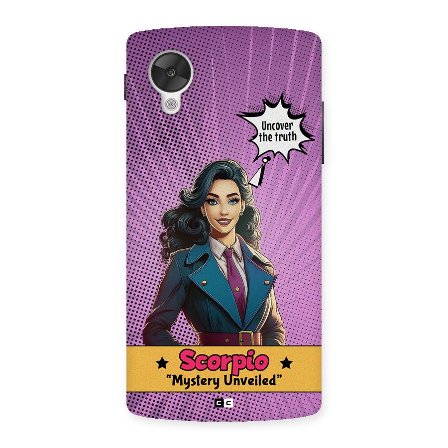 Scorpio Mystery Back Case for Google Nexus 5