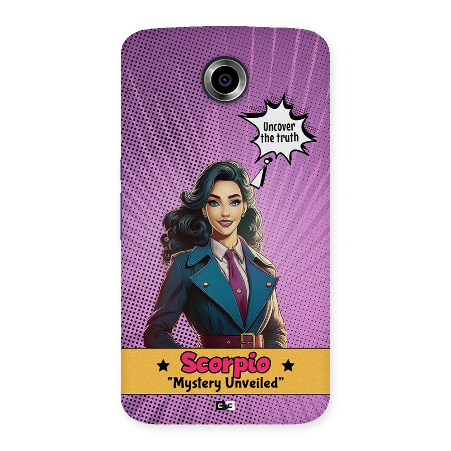 Scorpio Mystery Back Case for Google Nexus 6