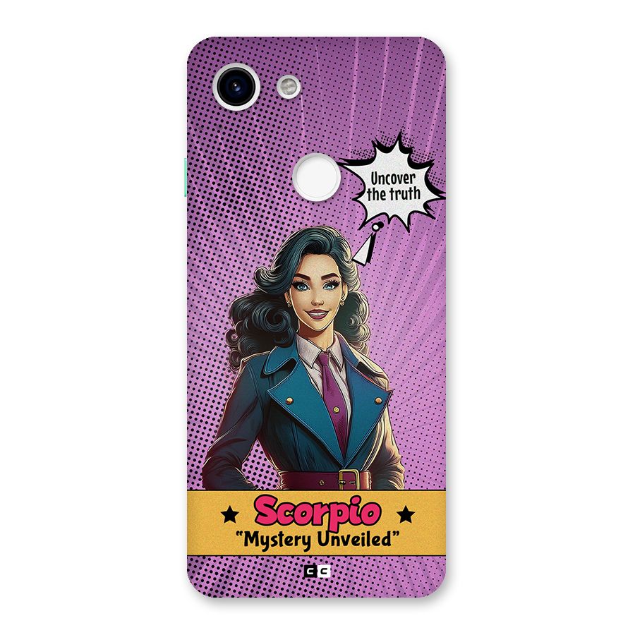 Scorpio Mystery Back Case for Google Pixel 3