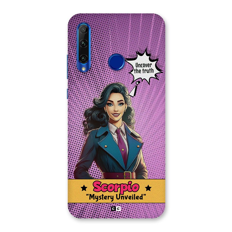 Scorpio Mystery Back Case for Honor 20i