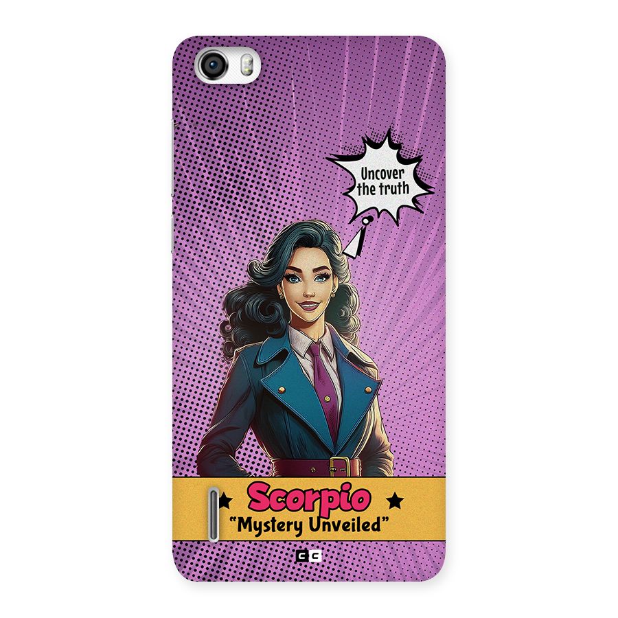 Scorpio Mystery Back Case for Honor 6