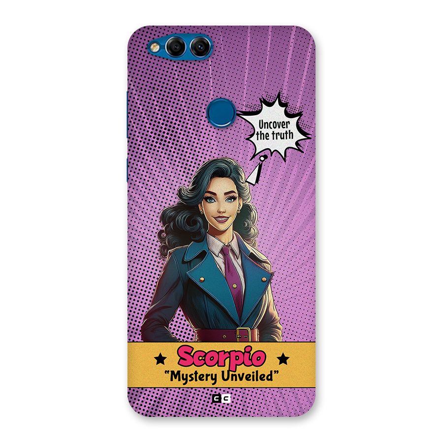 Scorpio Mystery Back Case for Honor 7X
