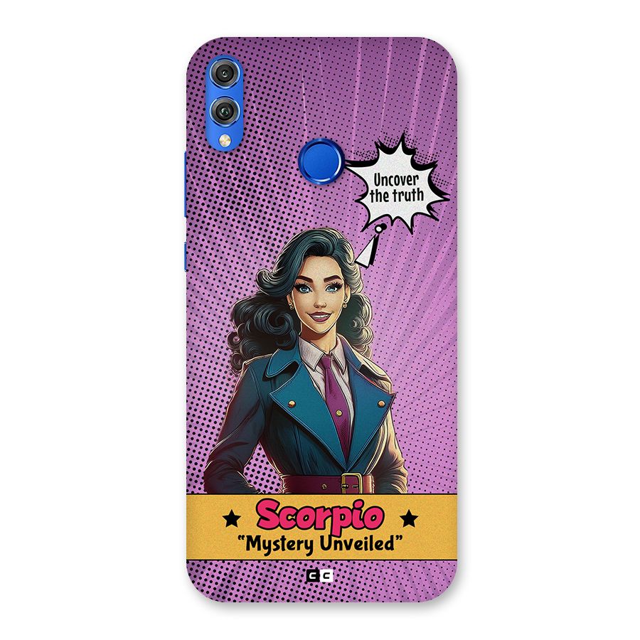 Scorpio Mystery Back Case for Honor 8X