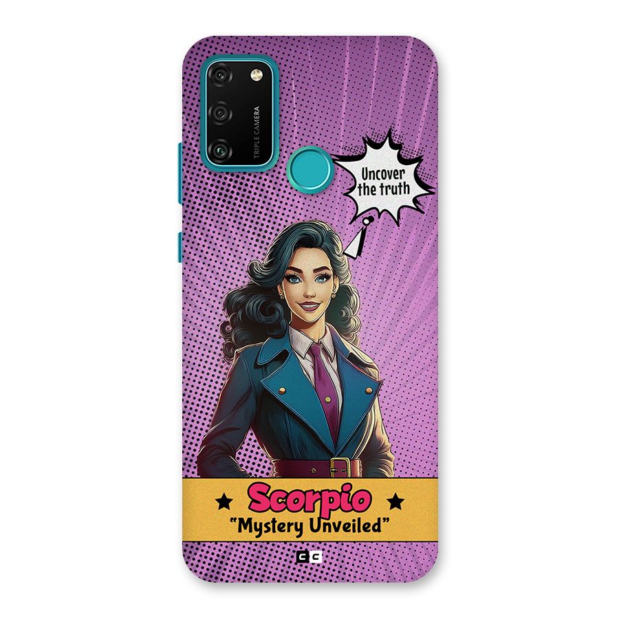 Scorpio Mystery Back Case for Honor 9A