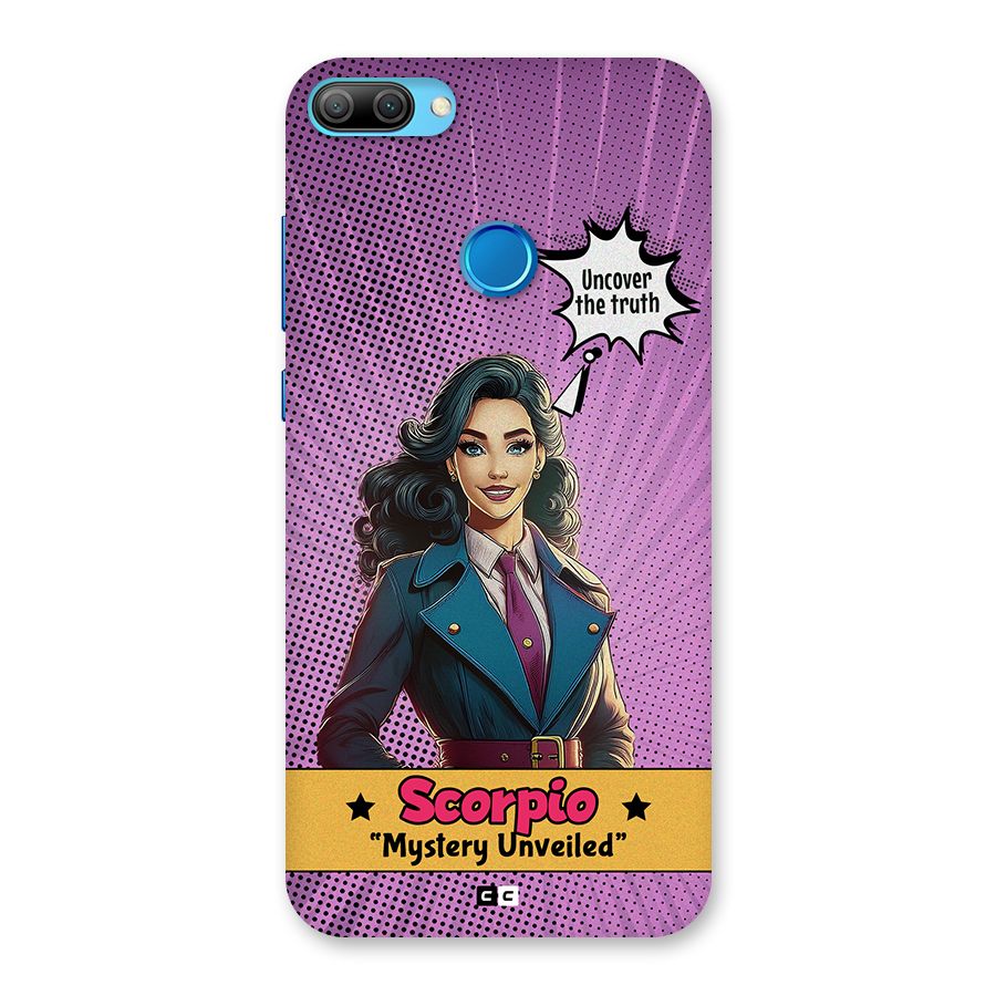 Scorpio Mystery Back Case for Honor 9N