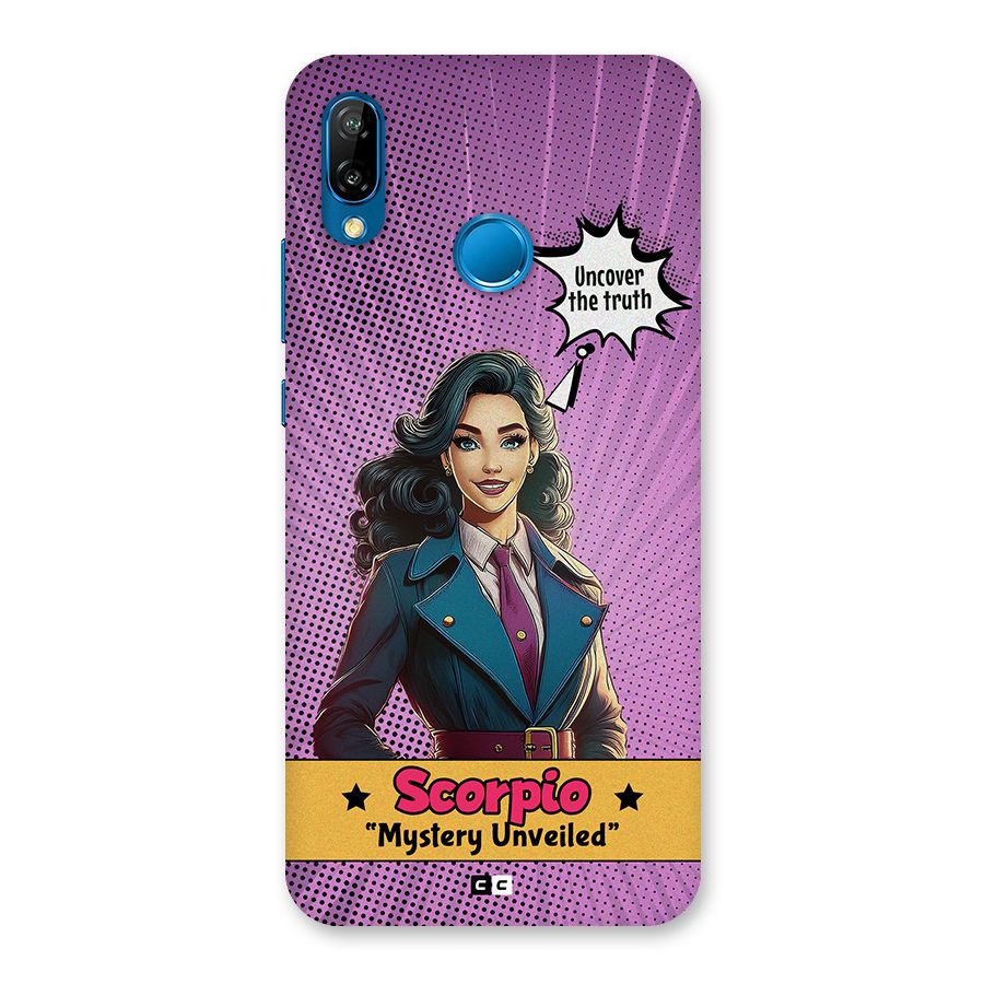 Scorpio Mystery Back Case for Huawei P20 Lite