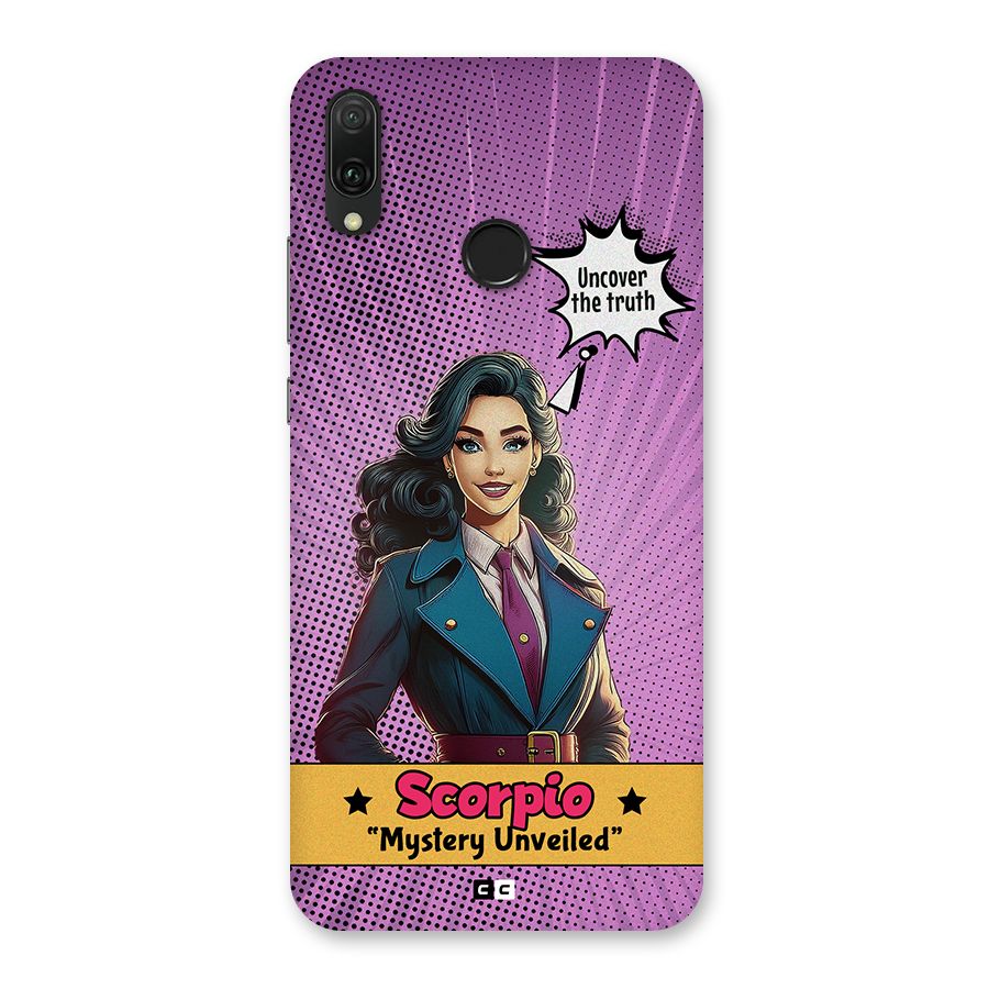Scorpio Mystery Back Case for Huawei Y9 (2019)