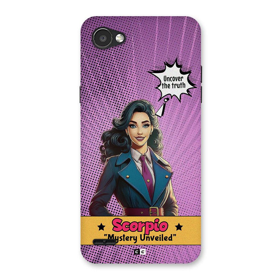 Scorpio Mystery Back Case for LG Q6