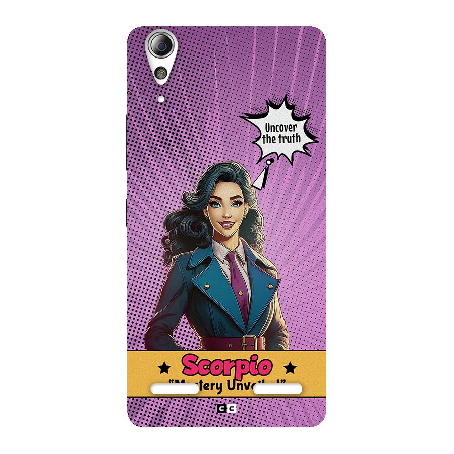 Scorpio Mystery Back Case for Lenovo A6000 Plus