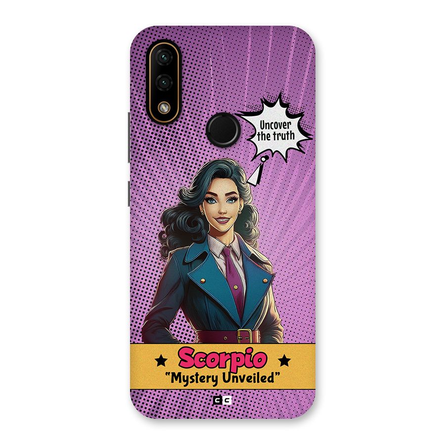Scorpio Mystery Back Case for Lenovo A6 Note
