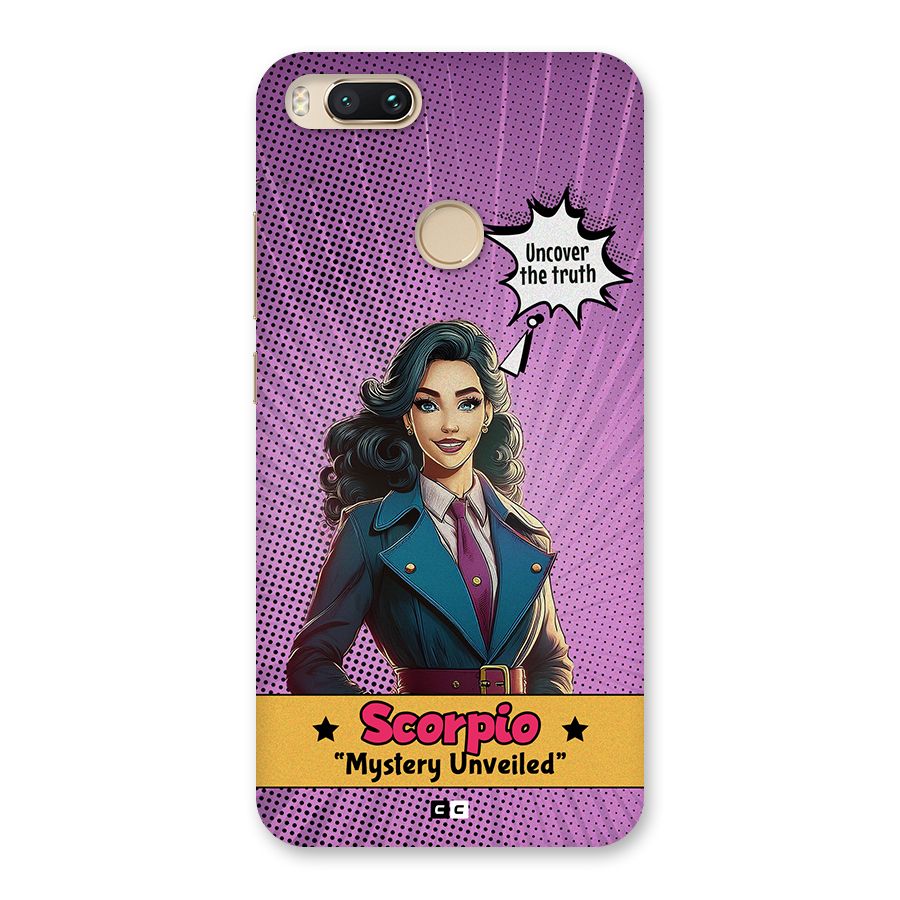 Scorpio Mystery Back Case for Mi A1