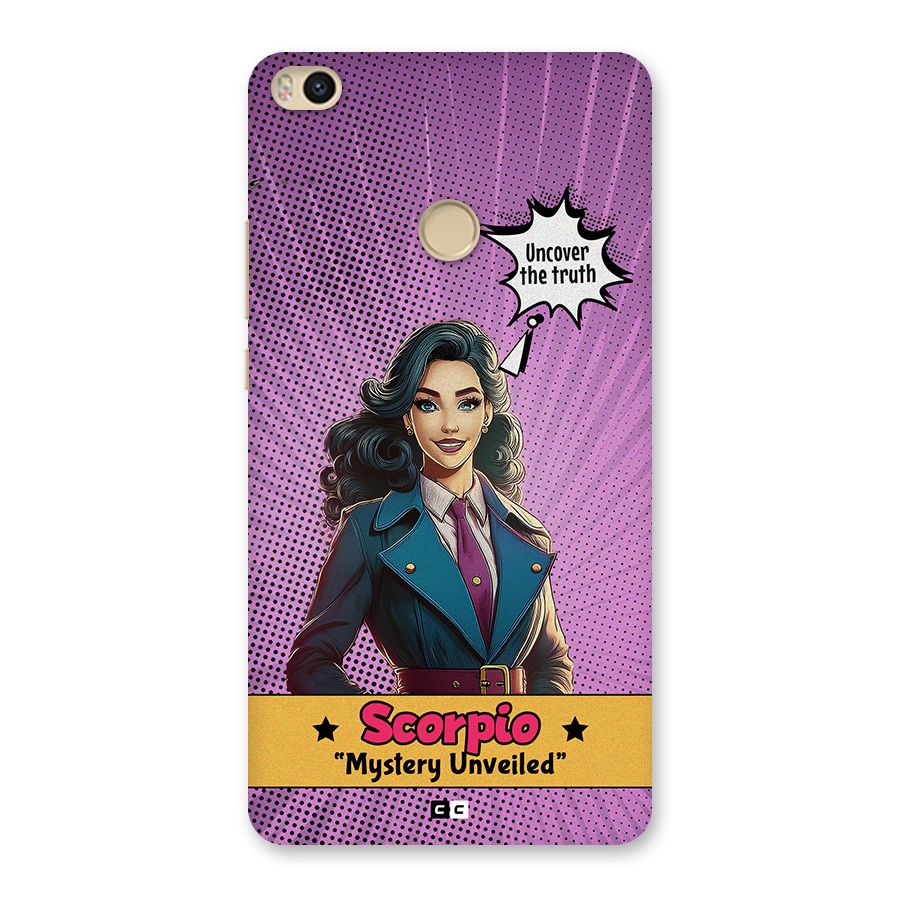 Scorpio Mystery Back Case for Mi Max 2