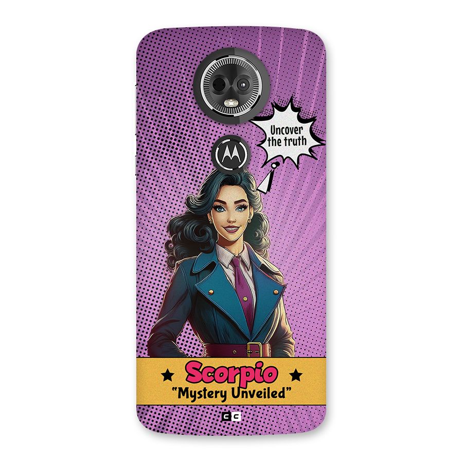 Scorpio Mystery Back Case for Moto E5 Plus