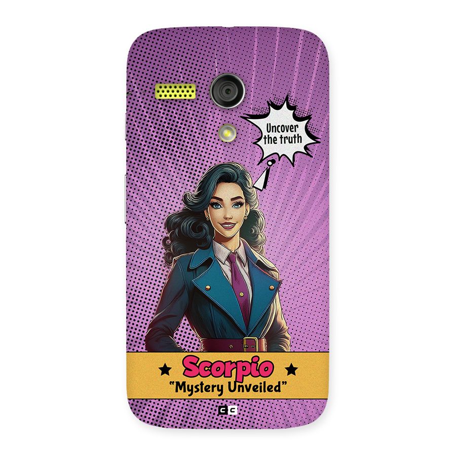 Scorpio Mystery Back Case for Moto G