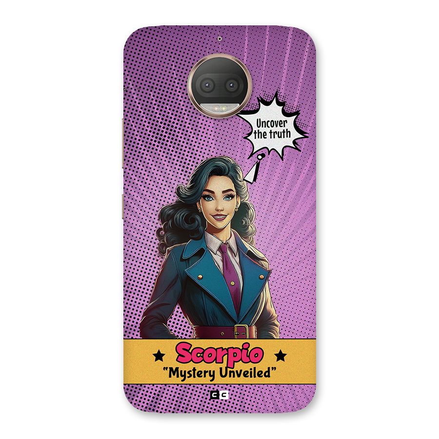 Scorpio Mystery Back Case for Moto G5s Plus